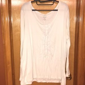 White long sleeve shirt